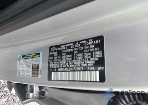 2024 Hyundai Palisade Limited z USA, uszkodzony, nr VIN KM8R54GE2RU726879